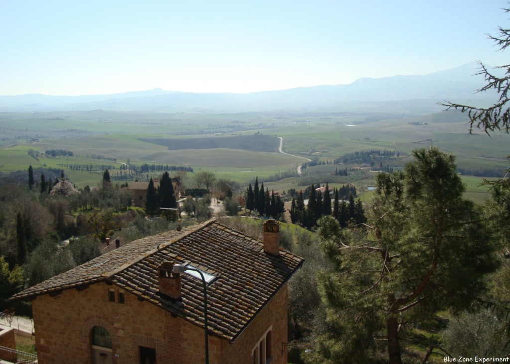 イタリアの田舎の景色