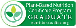 Plant-Based Nutrition Certificate Graduate Badge